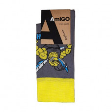 Socks men's AmiGO Bdzhovelin, classical, size 25