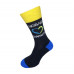 Socks men's AmiGO classical, I Love Bayraktar, size 27