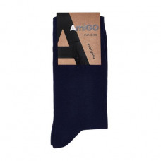 Socks men's AmiGO classical, blue, size 27, (PRO1)
