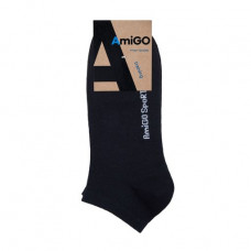 Socks men's AmiGO sports, black, size 25 (SS02)