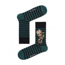 Socks men's DIWARI Marvel of Grut 17S-140SPM 082 high, dark turquoise, size 29