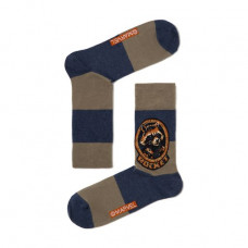 Socks men's DIWARI Marvel Rocket 17S-140SPM 118 high, khaki, size 29