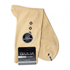 Socks men's GIULIA ELEGANT 201 Calzino beige of river 39-40