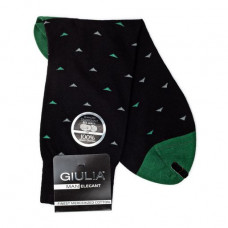 Socks men's GIULIA ELEGANT 404 Calzino black of river 41-42