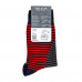 Socks men's GIULIA MSL-008 calzino red of river 43-44