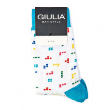 Socks men's GIULIA MSL-018 calzino bianco of river 43-46