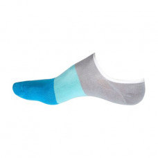 Socks men's Giulia MS0 Fashion 001, ultrashort, Blue, size 39-41
