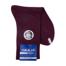 Socks men's Giulia Man Comfort Color, Marsala, size 43-44