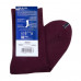 Socks men's Giulia Man Comfort Color, Marsala, size 43-44