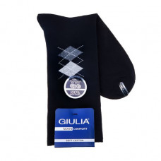 Socks men's Giulia Man Comfort Melange 01, Black, size 39-40