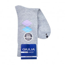 Socks men's Giulia Man Comfort Melange 01, Light Grey Melange, size 39-40