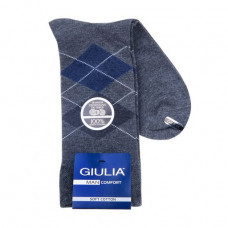 Socks men's Giulia Man Comfort Melange 02, Dark Grey Melange, size 39-40