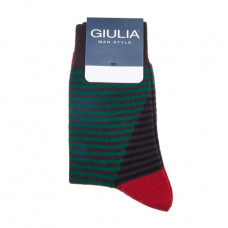 Socks men's Giulia Man Style MS3C-008 (MSL-008 Calzino) Caffe, size 39-42