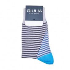 Socks men's Giulia Man Style MS3C-008 (MSL-008 Calzino) Moonlight Blue, size 43-46