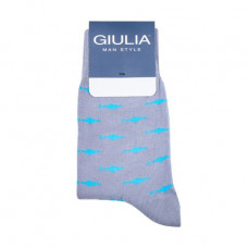 Socks men's Giulia Man Style MS3C-009 (MSL-009 Calzino) Fumo, size 43-46