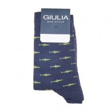 Socks men's Giulia Man Style MS3C-009 (MSL-009 Calzino) Iron, size 39-42