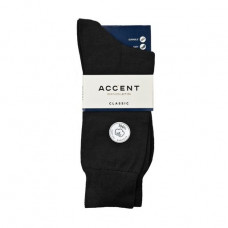 Socks men's Accent black, size 25 (A0 0004)