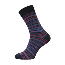 Socks men's Brest Classic 2122 022 classical, black-dark cherry, size 25