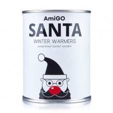 Socks men's in an iron jar of AmiGO Santa classical, size 43-45