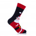 Socks men's in an iron jar of AmiGO Santa classical, size 43-45