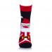 Socks men's in an iron jar of AmiGO Santa classical, size 43-45