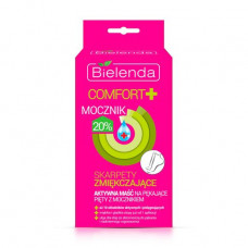 Socks from cracks on Bielenda Comfort heels with urea of 20%, 2*6 ml