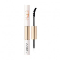 Volume mascara + eyeliner of Focallure Staymax 2 in 1 Volume Mascara & Eyeliner, 5 g
