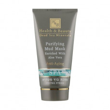 The cleaning mud Health and Beauty Purifying Mud Mask face pack with an aloe belief, 150 ml