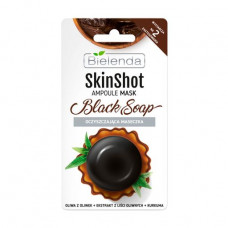 The cleaning Bielenda Skin Black Soap face pack Black soap, 8 g