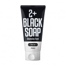 Cleansing foam for the person A'pieu 2 + Black Soap Cleansing Foam Fresh with the Moroccan clay, 130 ml