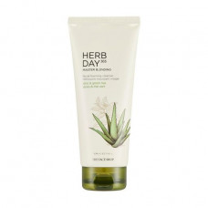 Cleansing foam for the person The Face Shop Herb Day 365 Cleansing Foam Aloe, 170 ml