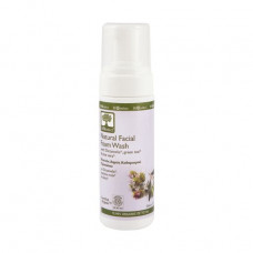 Cleansing foam for washing of BIOselect Natural Facial Foam Wash with a diktameliya, green tea and an aloe, 150 ml