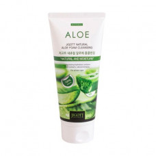 Cleansing foam for washing of Jigott Natural Aloe Foam Cleansing with extract of an aloe, 180 ml