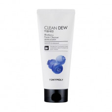Cleansing foam for washing of Tony Moly Clean Dew Blueberry Foam Cleanser with bilberry, 180 ml