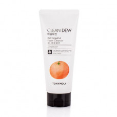 Cleansing foam for washing of Tony Moly Clean Dew Red Grapefruit Foam Cleanser with grapefruit, 180 ml