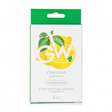 The cleaning strip for a nose of Green Way F_tol_n_ya the Lemon, 3 pieces.