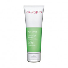 The cleaning gel - a face scrub of Clarins Pure Scrub Whith Lava Beads, 50 ml