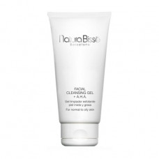 The cleaning Natura Bisse Facial Cleansing Gel with AHA gel for normal and oily skin of the person, 200 ml