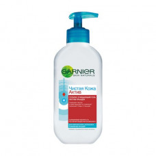 The cleaning Garnier Skin Naturals face gel Pure leather the Asset, against pimples, 200 ml
