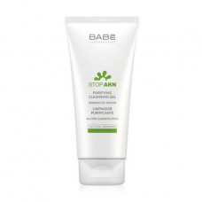 The cleaning gel for washing of BABE Laboratorios Stop Akn Purifying Cleansing Gel for oily and problem skin, 100 ml