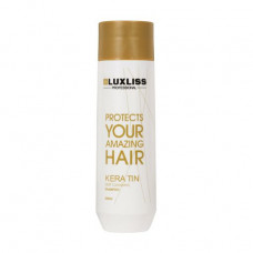 The cleaning shampoo for hair of Luxliss Keratin Deep Cleansing Shampoo on the basis of a keratin, 250 ml