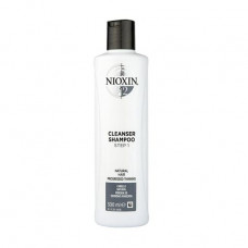 The cleaning shampoo for hair of Nioxin Thinning Hair System 2 Cleanser Shampoo, 300 ml