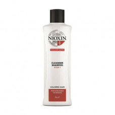 The cleaning shampoo for hair of Nioxin Thinning Hair System 4 Cleanser Shampoo Step 1, 300 ml