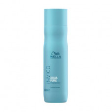 The cleaning shampoo for hair of Wella Professionals Invigo Balance Aqua Pure Purifying Shampoo, 250 ml