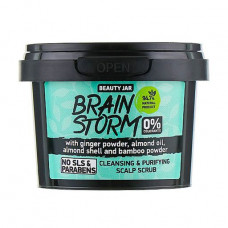 The cleaning srub for head skin of Beauty Jar Brain Storm Cleansing & Purifying Scalp Scrub, 100 g