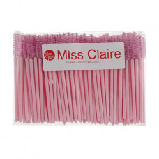 Disposable brushes for eyelashes and eyebrows of Miss Claire, 100 pieces