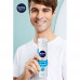 The Effect of a cool cooling Nivea Men shaving gel, for sensitive skin, men's, 200 ml