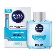 The cooling aftershave lotion Nivea Men Effect of a Cool, for sensitive skin, men's, 100 ml