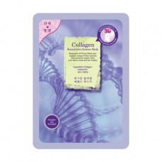 The rejuvenating fabric 3D face pack with Essence Mask Beauugreen Contour 3D Collagen collagen, 23 g