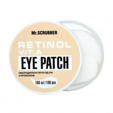 The rejuvenating patches for skin around eyes of Mr.Scrubber Retinol Eye Patch with Retinolum, 100 pieces